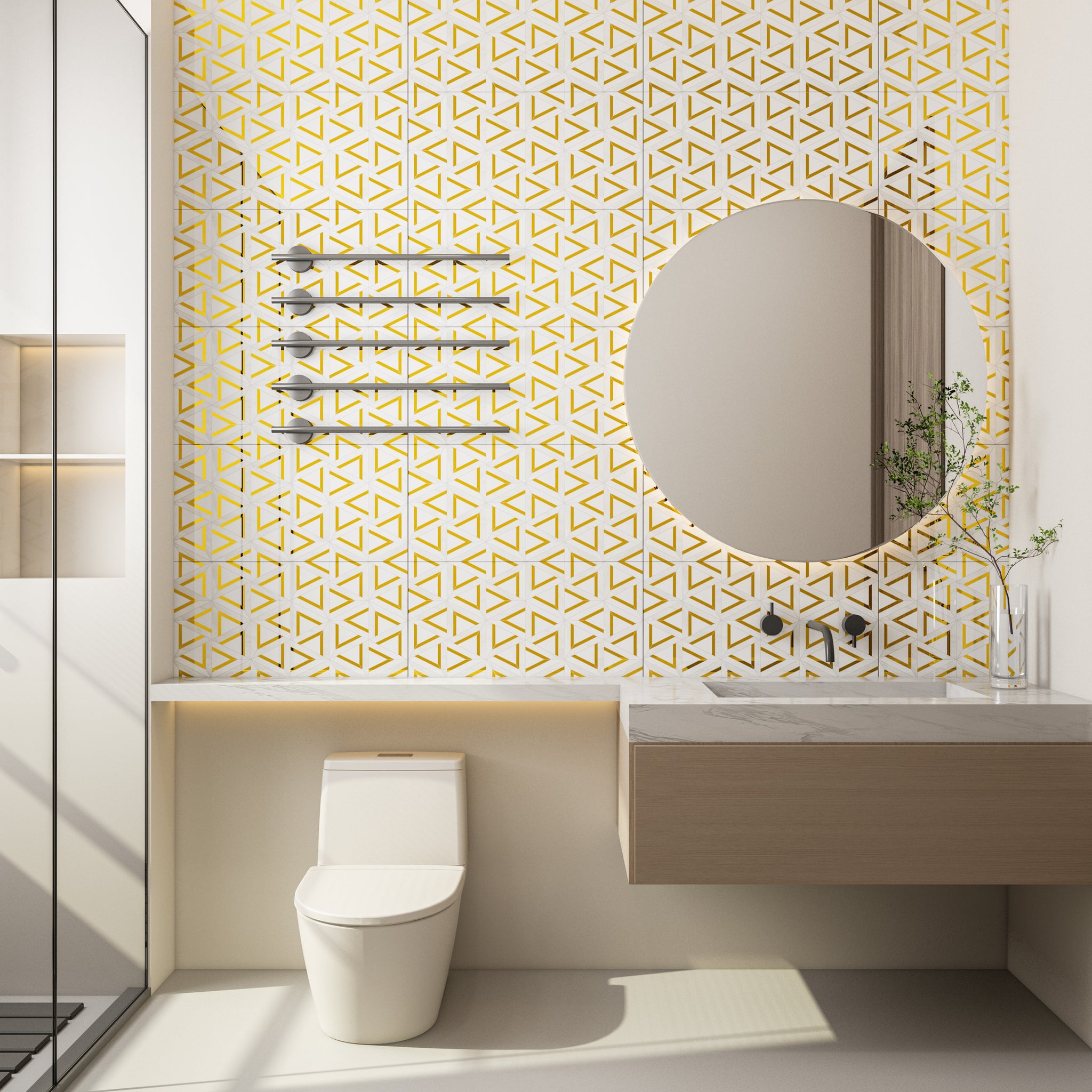 Bathroom Golden Highlighter