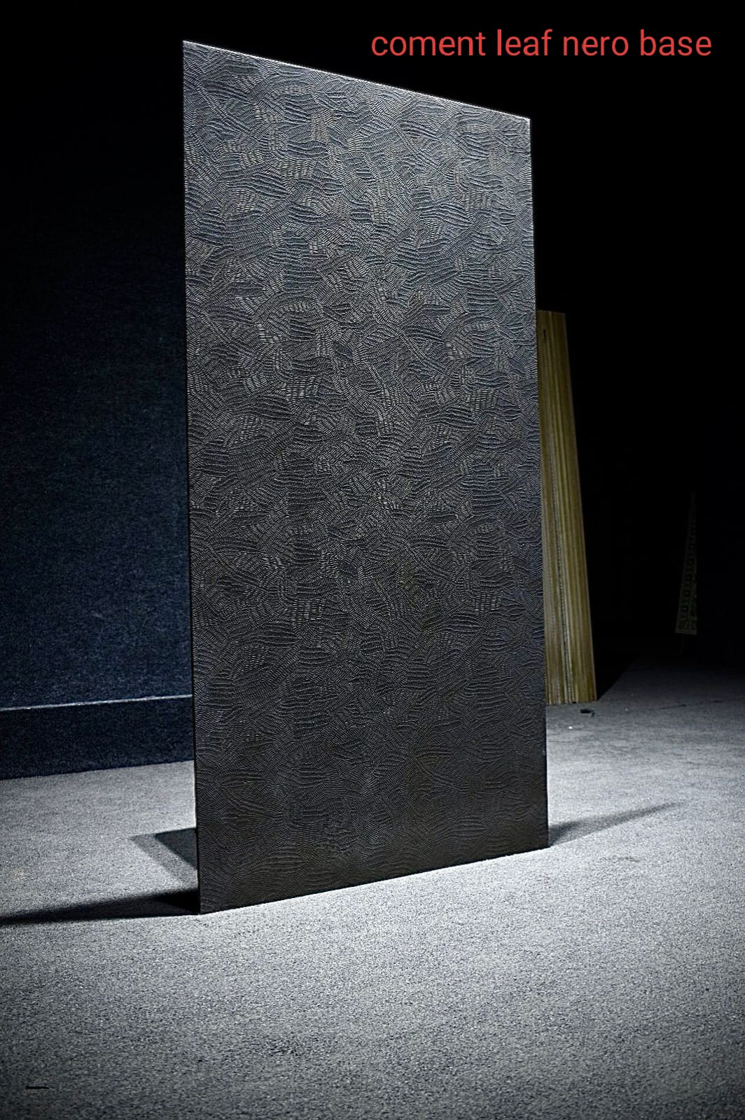 CEMENT LEAF NERO BASE 600x1200 mm Matt