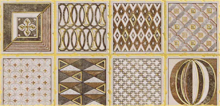 DECOR GOLD 60 RANDOM 300 x 600 mm Glossy