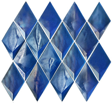 Diamond Mosaics GM-02 Blue 310x250 mm Gloss