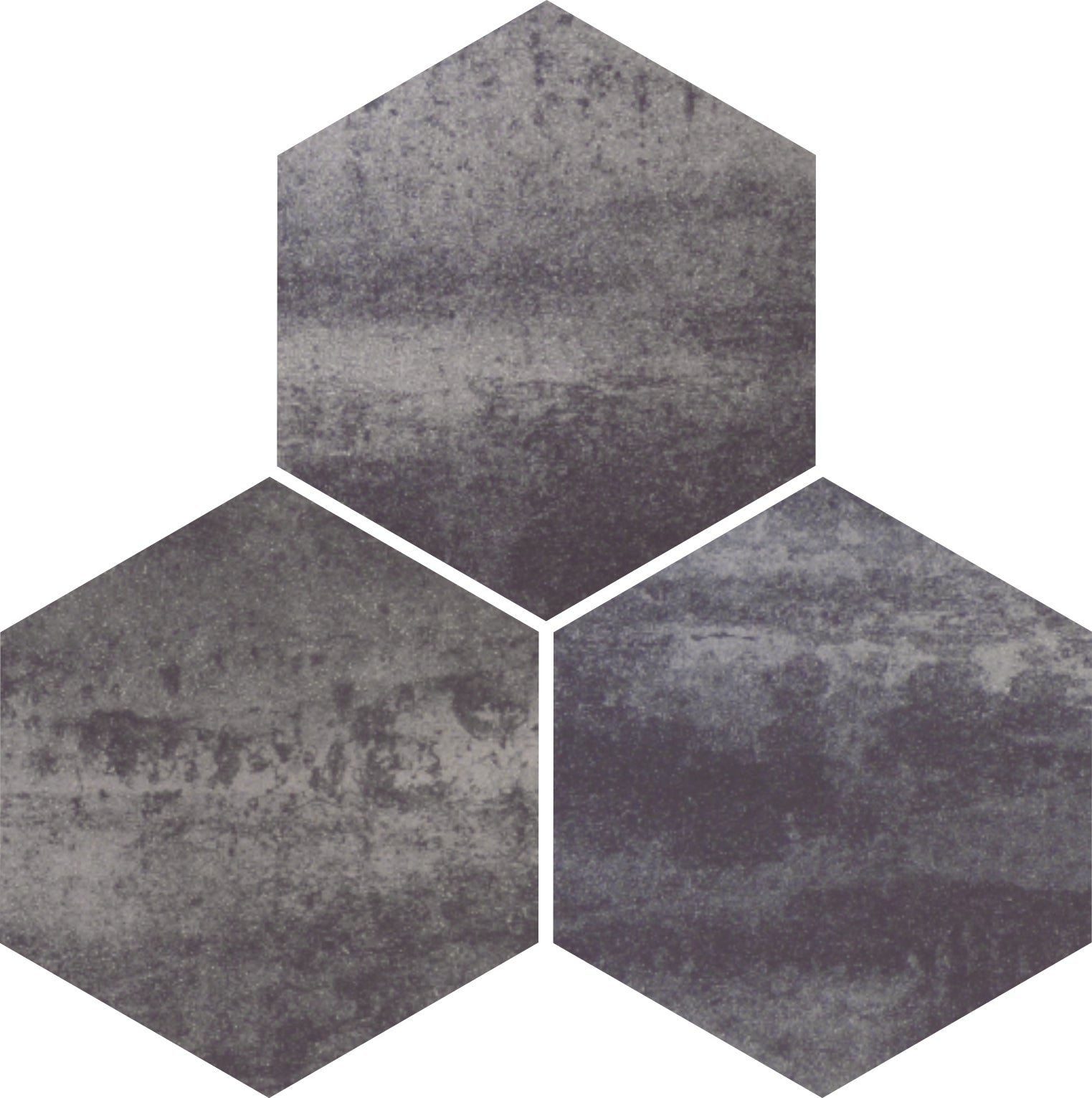 HEXA KORTEN ACERO 150 x 170 mm Metalic