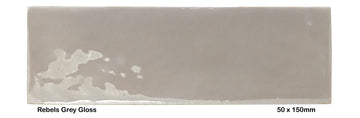 Rebels Grey 50x150 mm Gloss