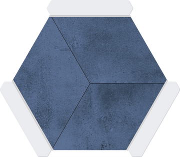 ROCKVILLE HEXAGON SERIES 220x250 mm MATT