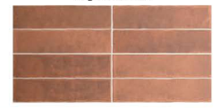 Argile COTTO 60x246 mm Glossy