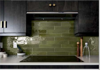 MANACOR BASIL GREEN 65x400 mm