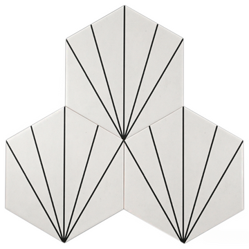 Hexagon 15 Hl Lt 295x255 mm Matt