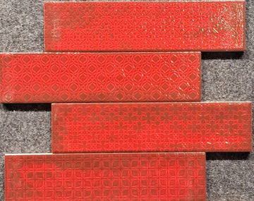 RAIN DECOR RED 75x 300 GLOSS