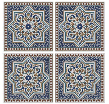 Arabesque Sea Blue 600x600 mm Matt