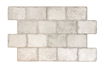 Cobblestone Borgogna White 660x440 mm Matt