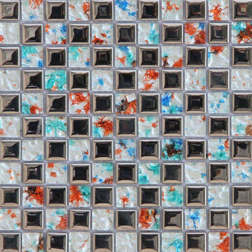 MOSAICO ARCO COLOR B18 300 x 300 mm Glossy