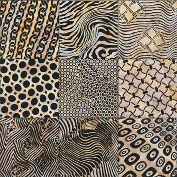 MOSAICO TRIBAL STONE P15 300 x 300 mm Lappato