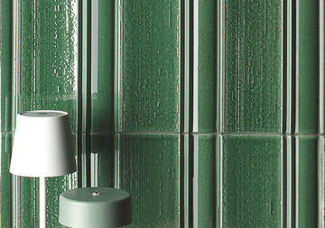 RAP GREEN 170X400 MM GLOSSY