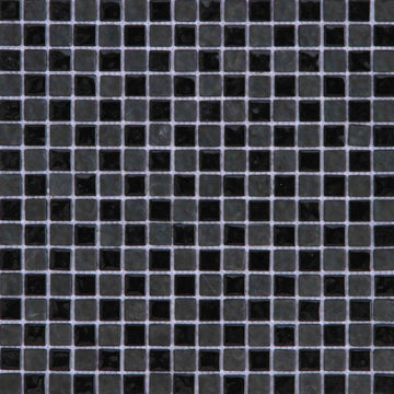 MOSAIC DURKA NEGRO C8 A 300 x 300 mm Glossy