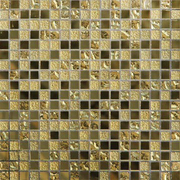 MOSAICO GLASS GOLDEN A4 300 x 300 mm Gloss