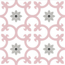 Dalia rose 250x250 mm Matt