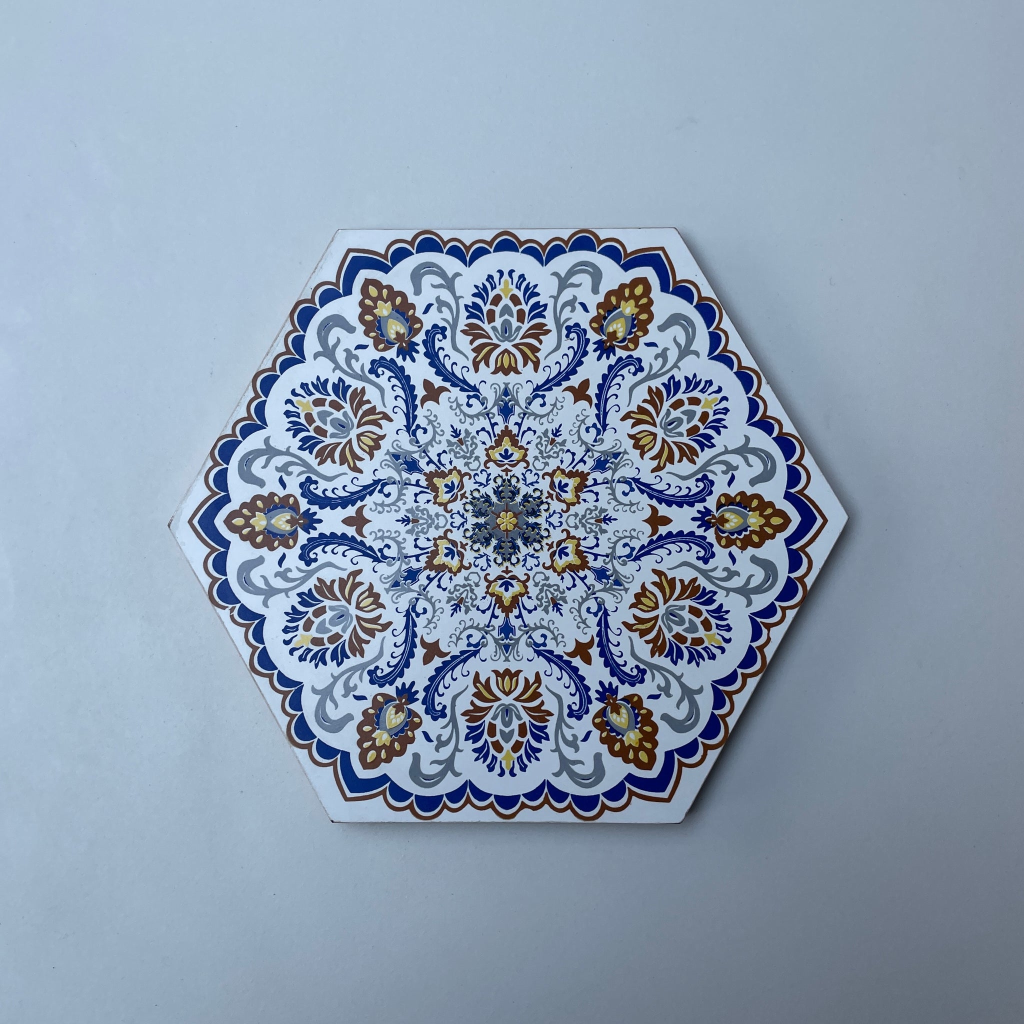 Hand Printed Pattern 53 300X300 MATT