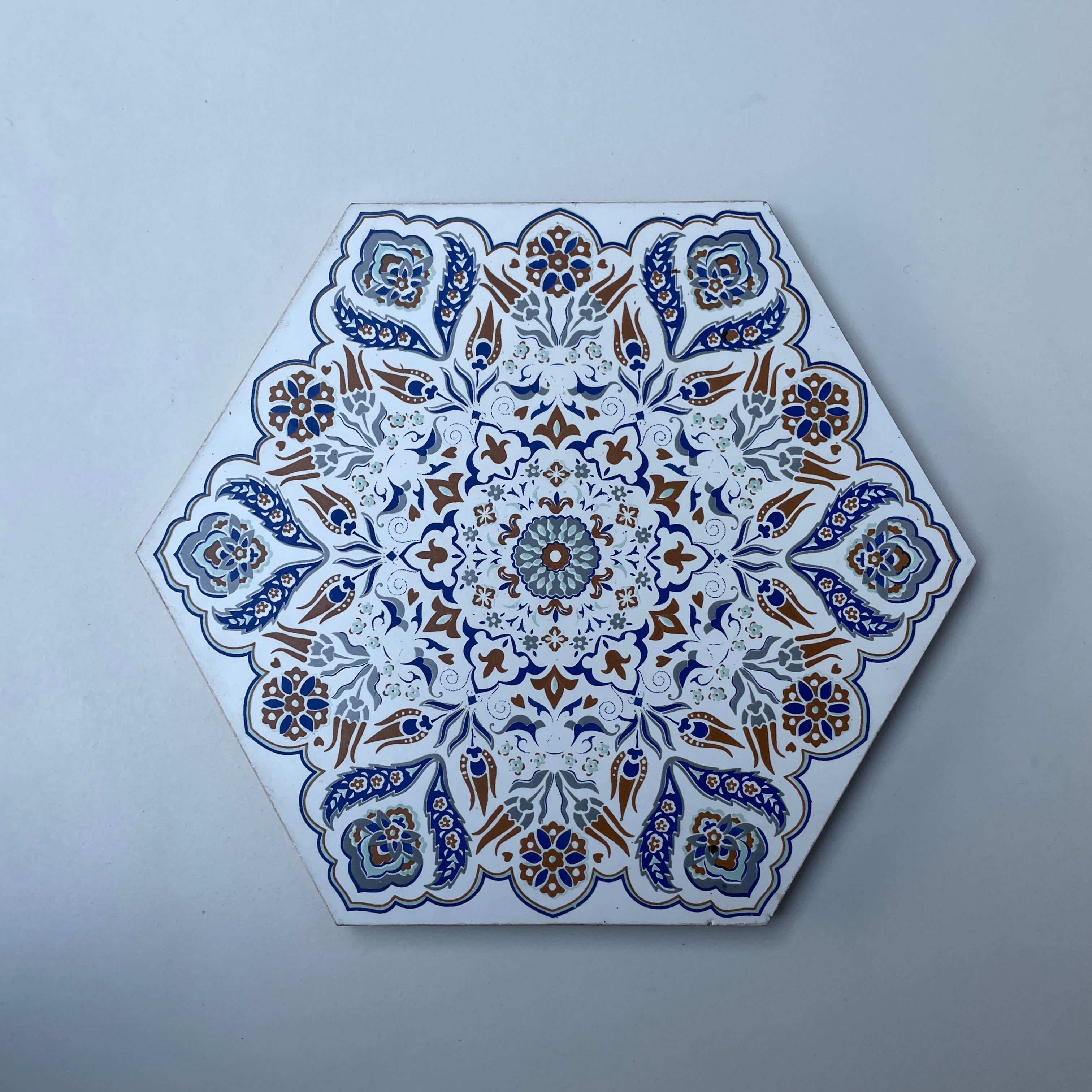 Hand Printed Pattern 55 300X300 MATT