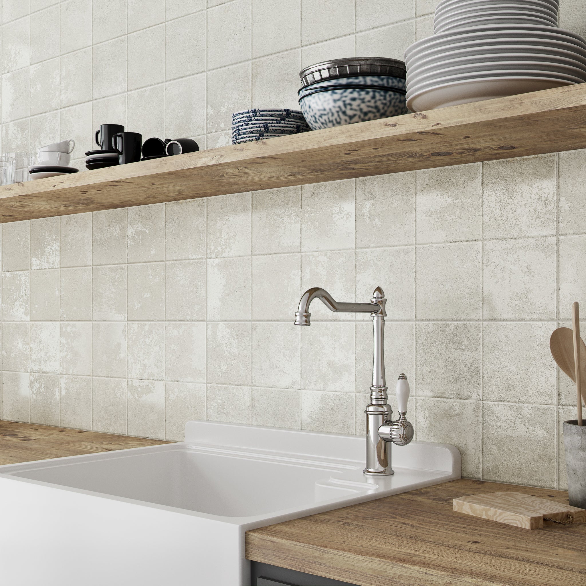 Heritage R90 white 900x300 mm Matt