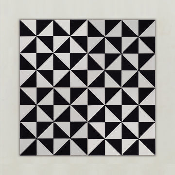 Black & White Geometrical Pattern